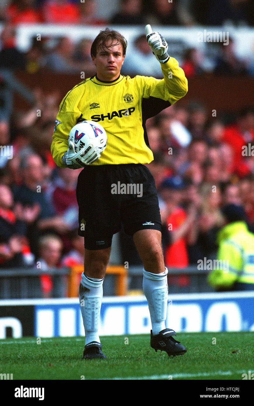 MARK BOSNICH MANCHESTER UNITED FC 17 October 1999 Stock Photo