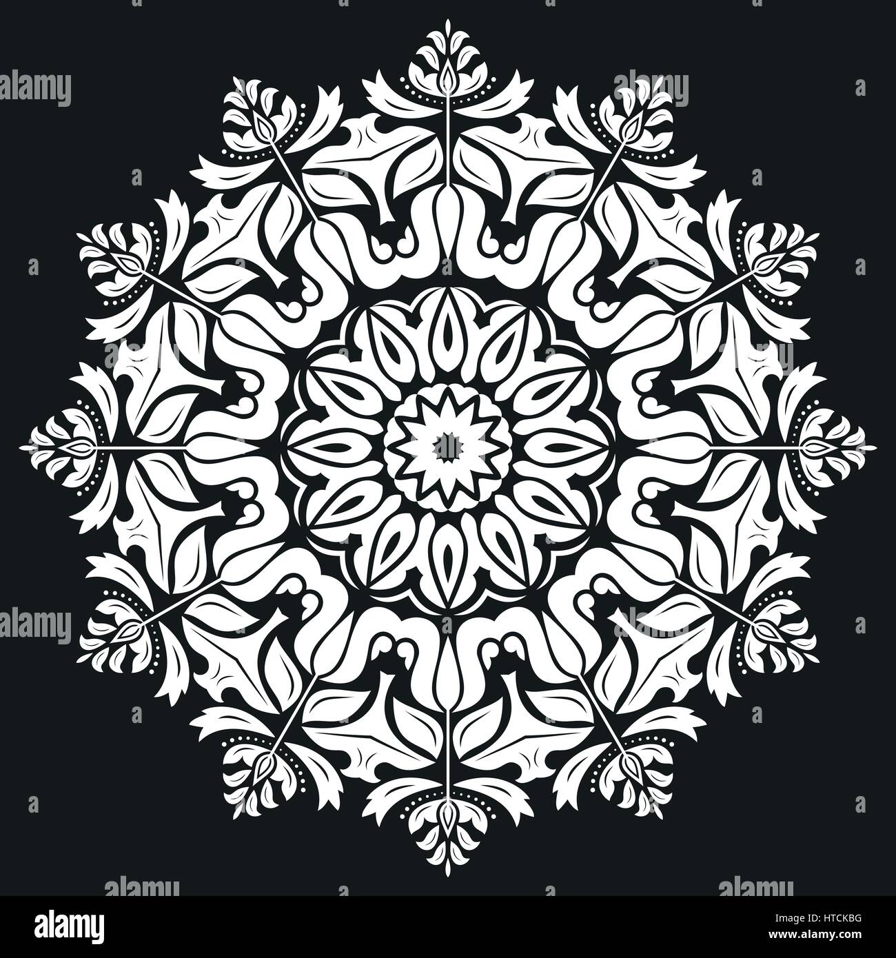 Elegant Vector Ornament in Classic Style Stock Vector Image & Art - Alamy