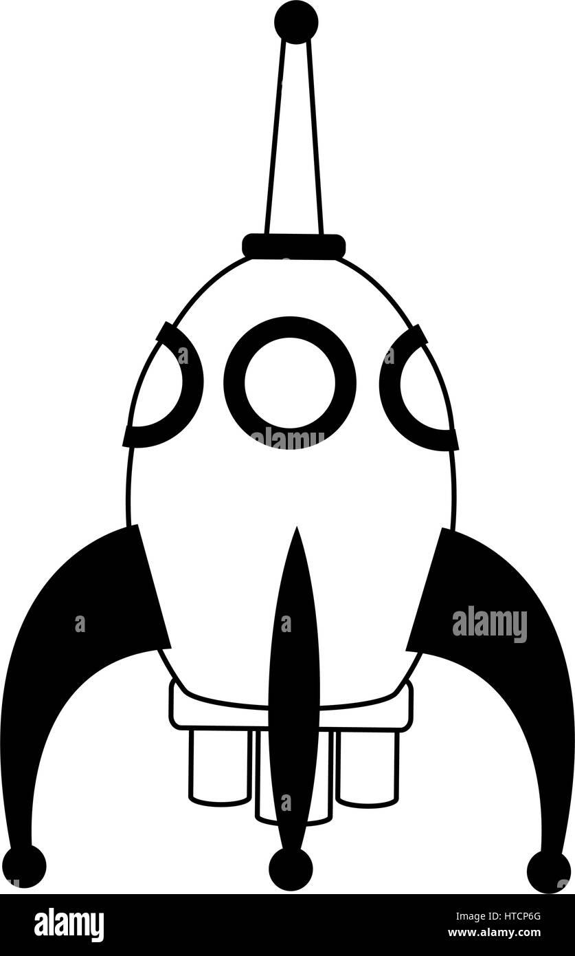 space rocket icon Stock Vector Image & Art - Alamy