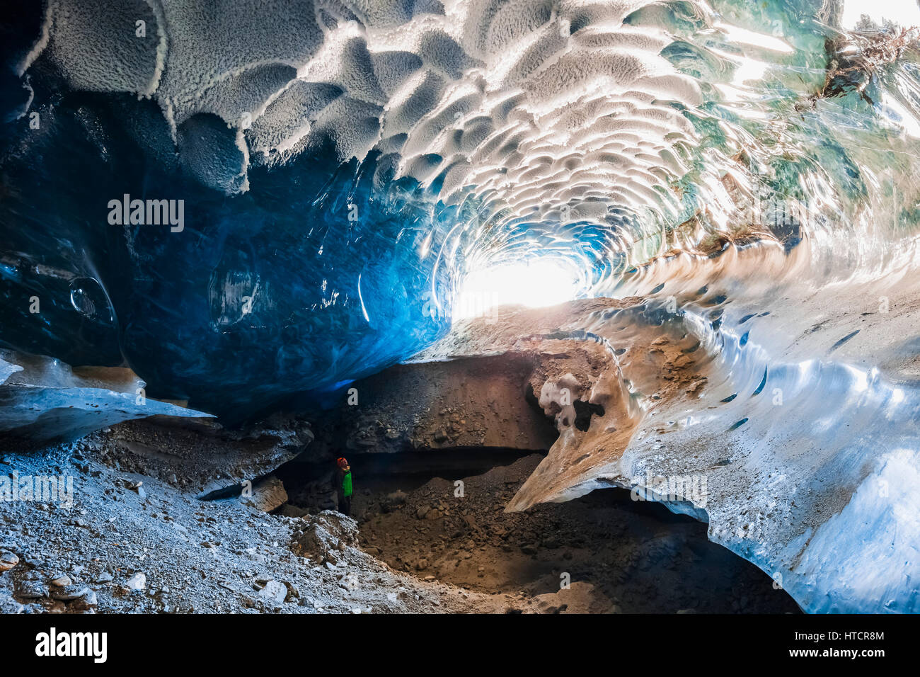 Interior view of ice cave hires stock photography and images Alamy