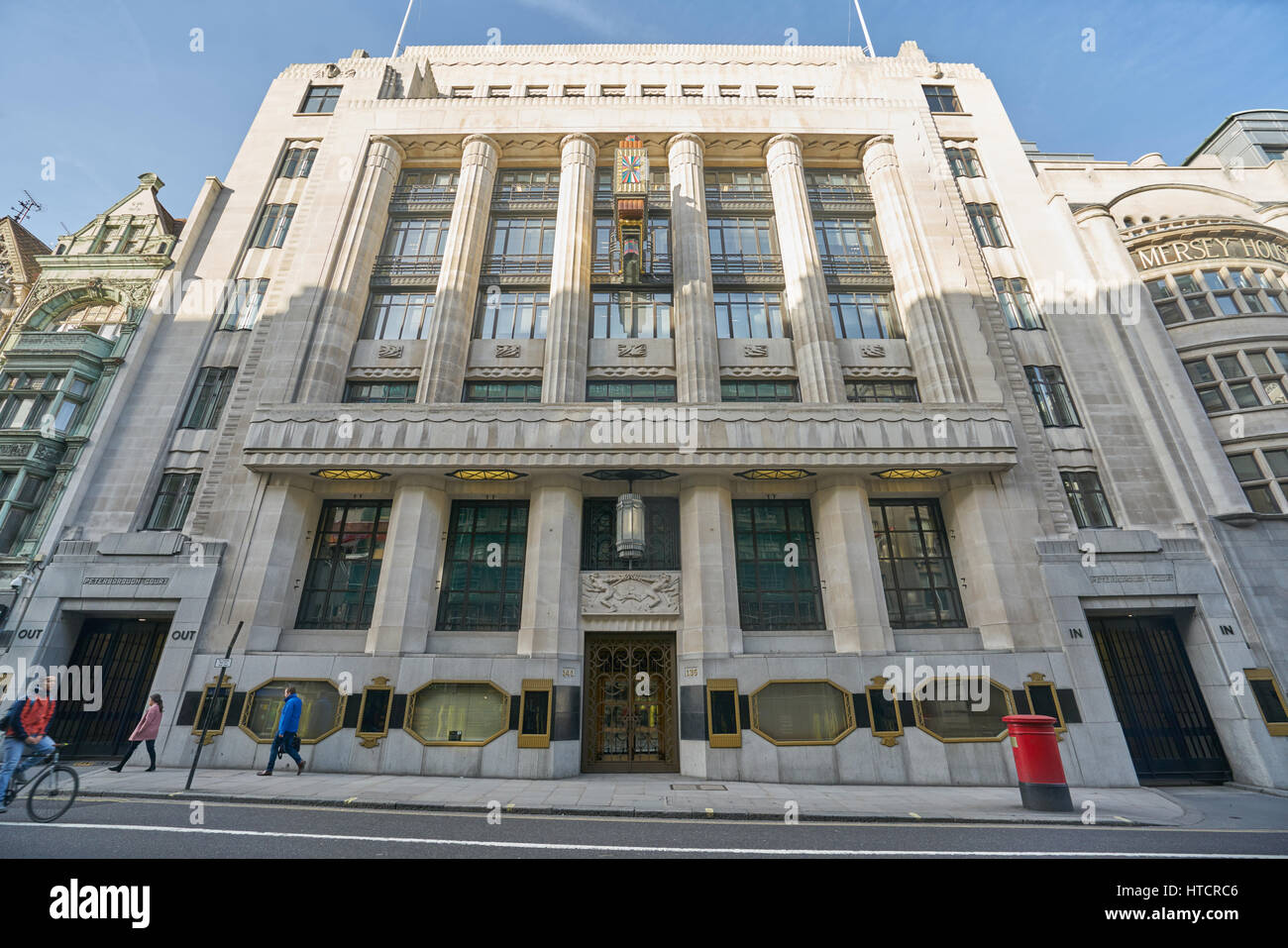 Former Telegraph Building. Fleet Street Stock Photo - Alamy