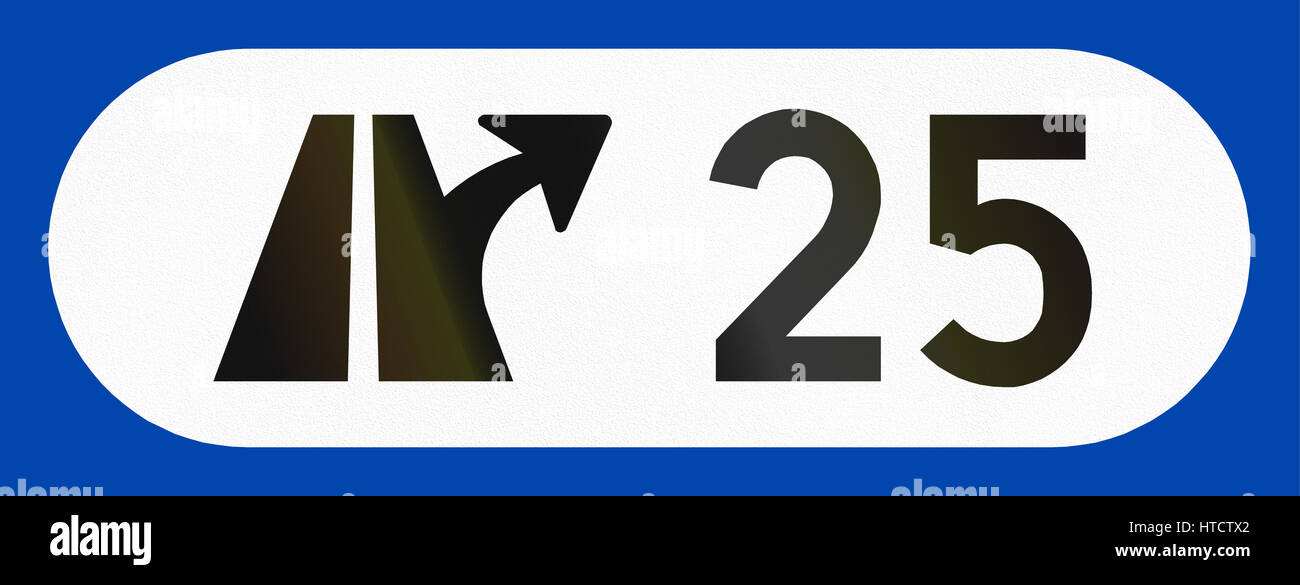 Norrish Rd Sign Norwegian road sign Stock Photo - Alamy