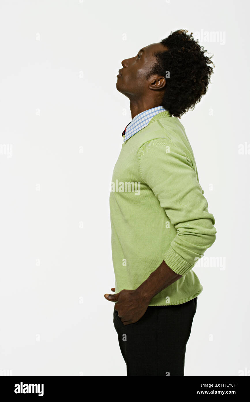 Portrait of an African American man Stock Photo - Alamy