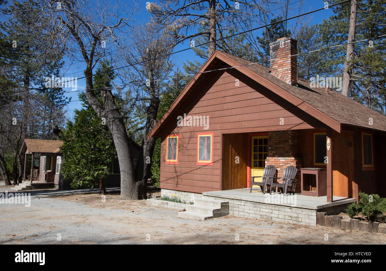 Guest Cabins Idyllwild Inn Stock Photos Guest Cabins Idyllwild