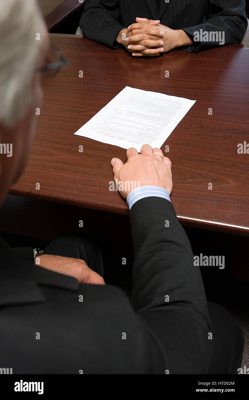 Nervous business person waiting interview hi-res stock photography and ...
