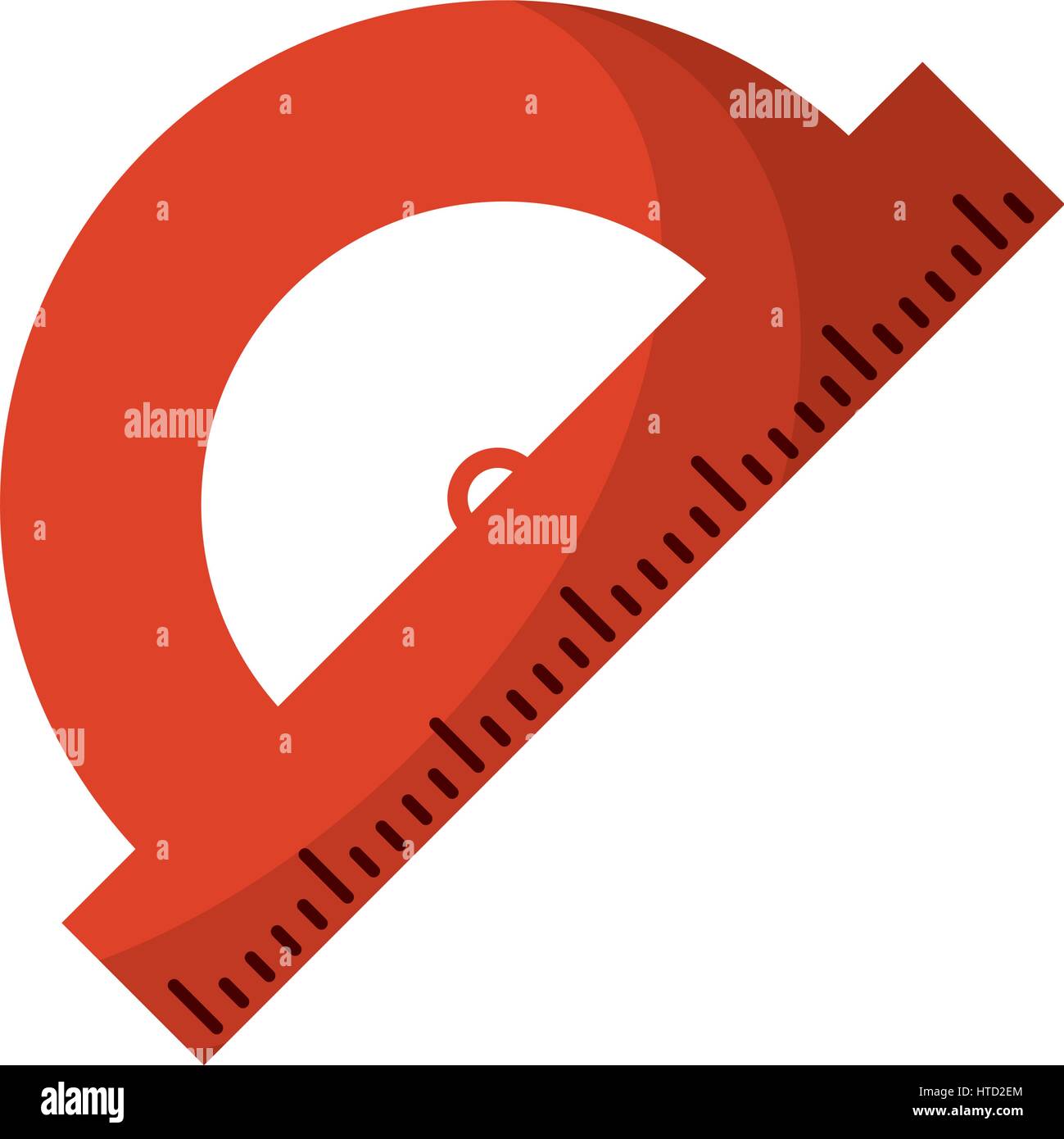 geometry protactor school icon Stock Vector Image & Art - Alamy