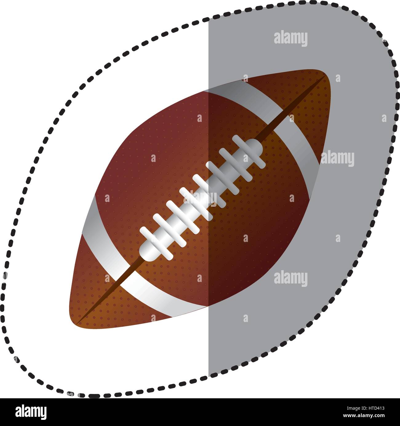 background sticker with football ball Stock Vector Image & Art - Alamy