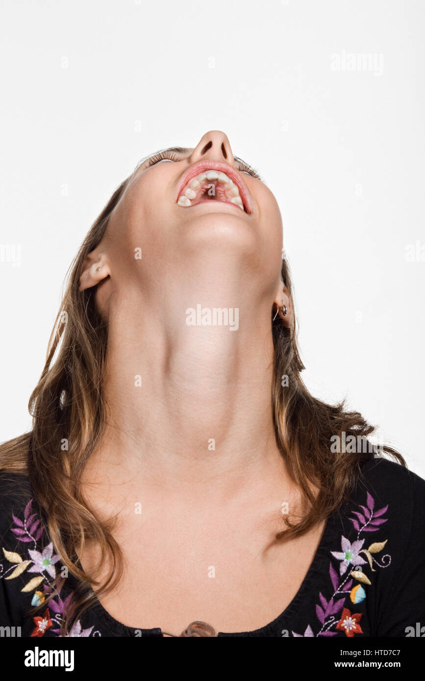 Mouth Laughing Cutout Hi res Stock Photography And Images Alamy