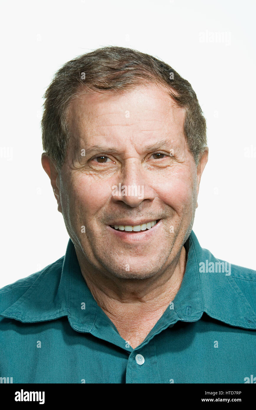 Portrait of a mature adult man Stock Photo - Alamy
