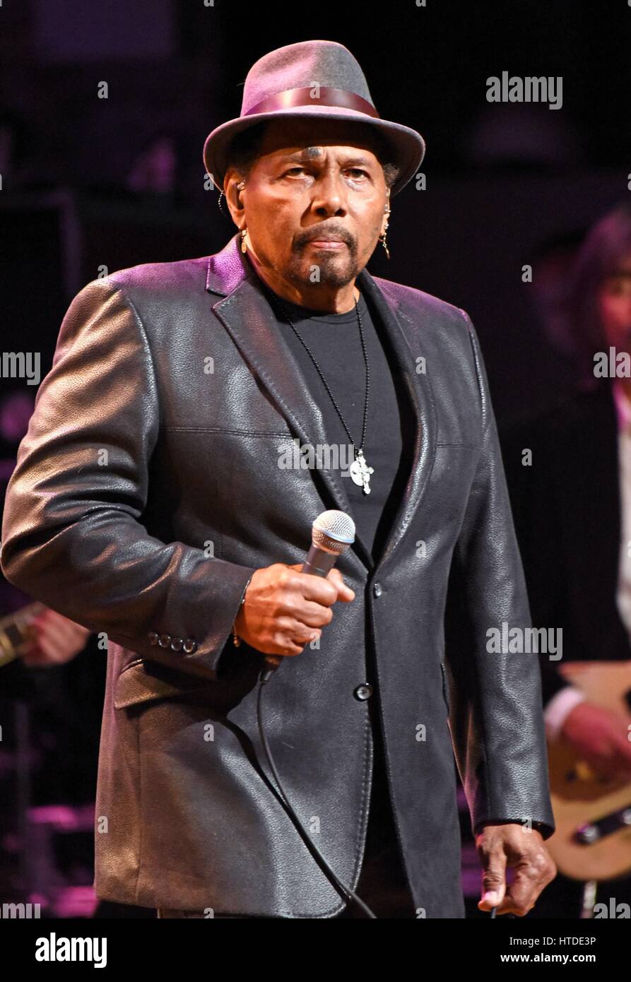 New York, NY, USA. 9th Mar, 2017. Aaron Neville in attendance for LOVE