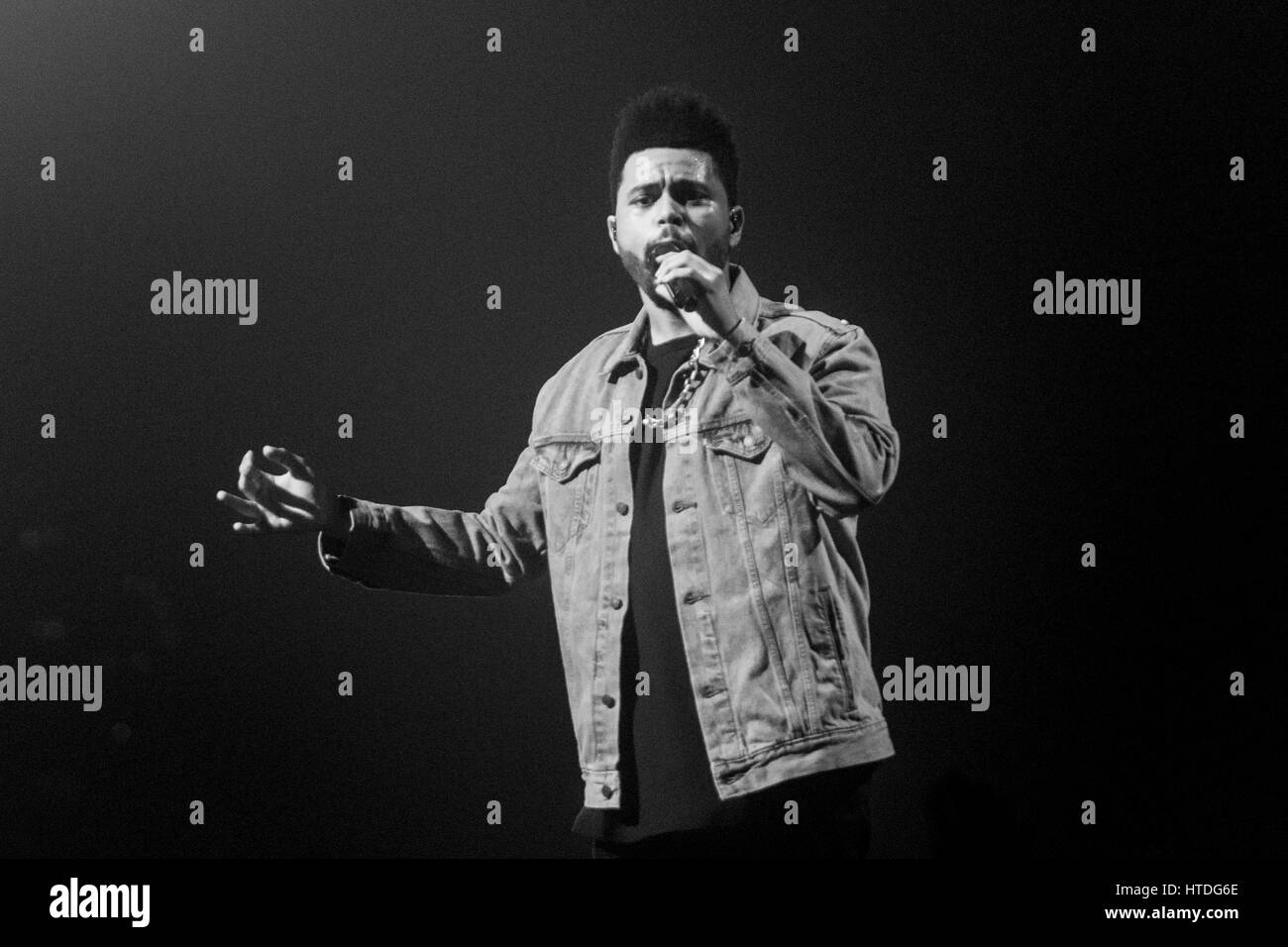 Abel Tesfaye Black And White