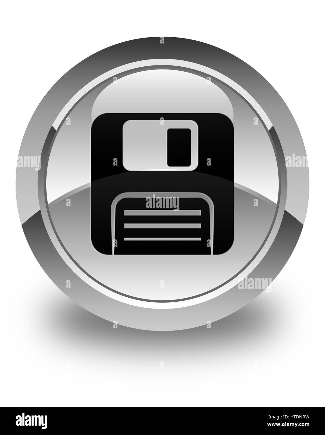 Floppy disk icon Black and White Stock Photos & Images - Alamy