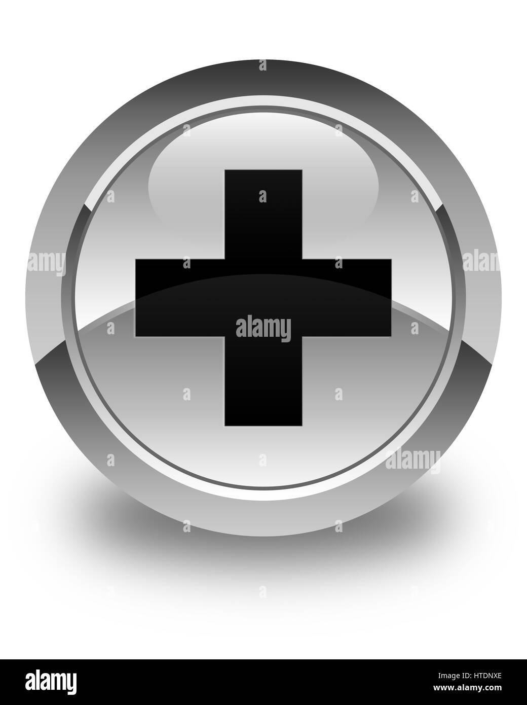 White plus sign hi-res stock photography and images - Alamy