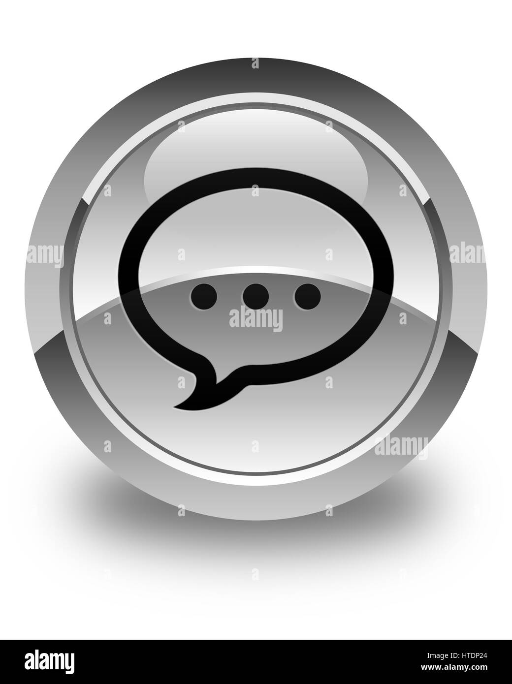 Dialog icon Black and White Stock Photos & Images - Alamy