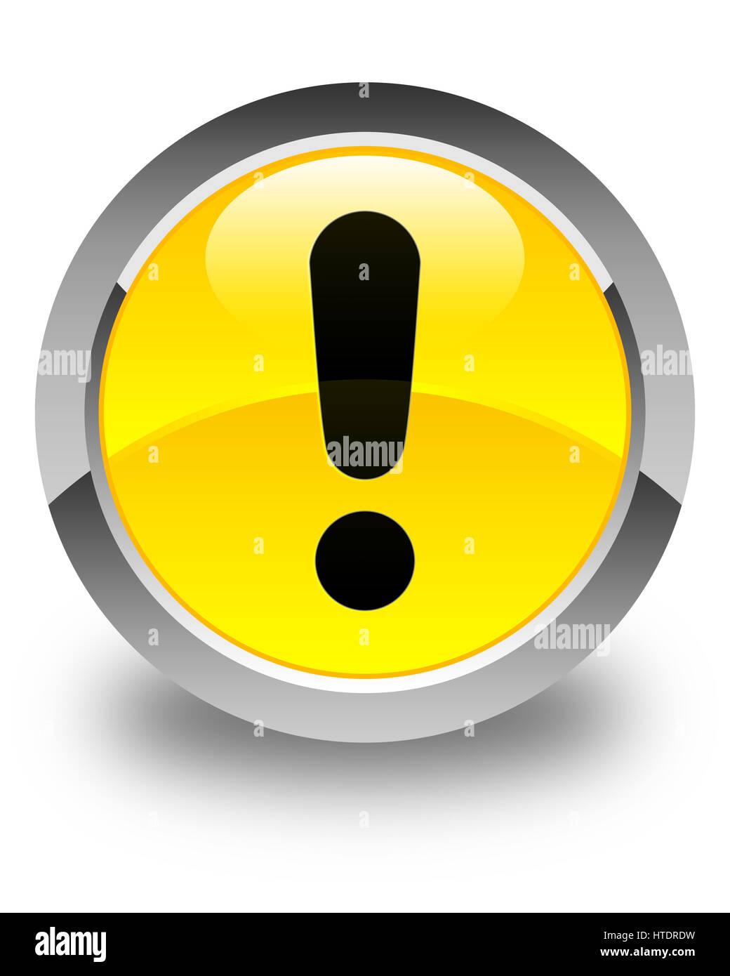 Download Exclamation Mark Icon Isolated On Glossy Yellow Round Button Abstract Stock Photo Alamy Yellowimages Mockups