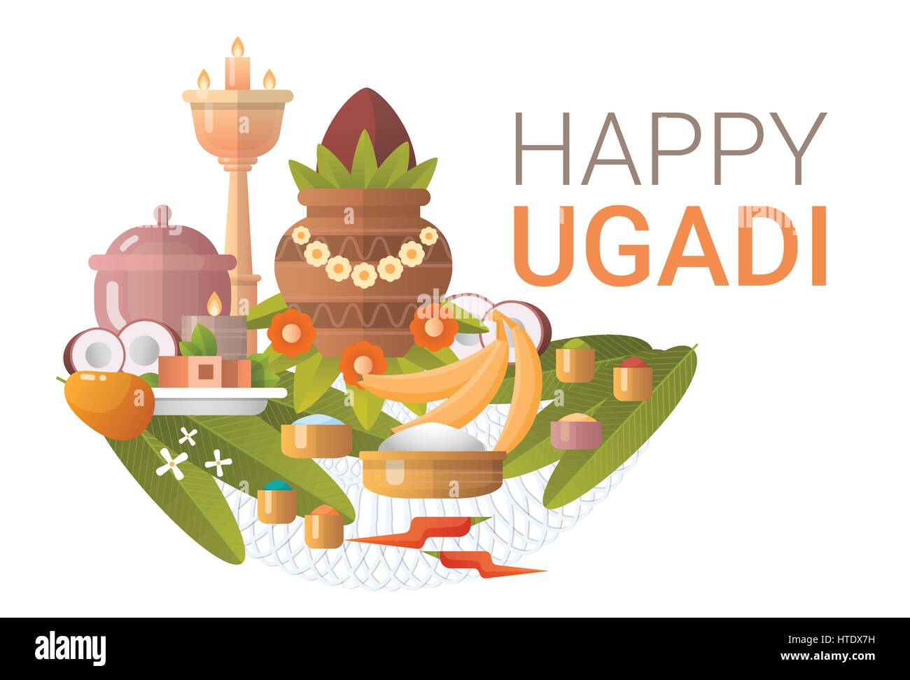 Happy Ugadi and Gudi Padwa Hindu New Year Greeting Card Holiday Stock Vector Image & Art - Alamy Happy Ugadi and Gudi Padwa Hindu New Year Greeting Card Holiday Stock Vector Image & Art - Alamy