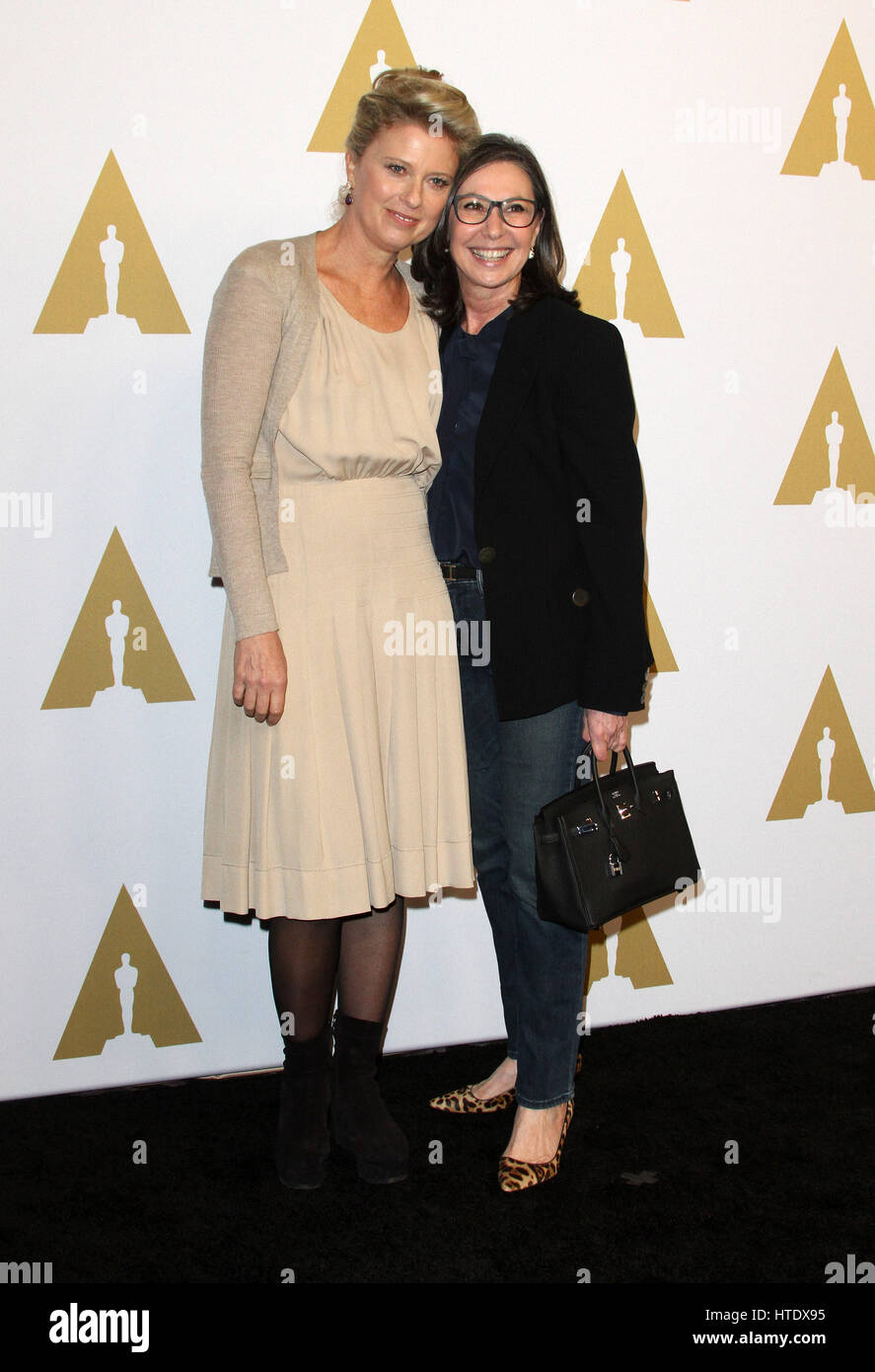 89th Oscars Nominees Luncheon 2017 held in the Grand Ballroom at the Beverly Hilton Hotel in Beverly Hills.  Featuring: Jenno Topping, Donna Gigliotti Where: Los Angeles, California, United States When: 06 Feb 2017 Stock Photo