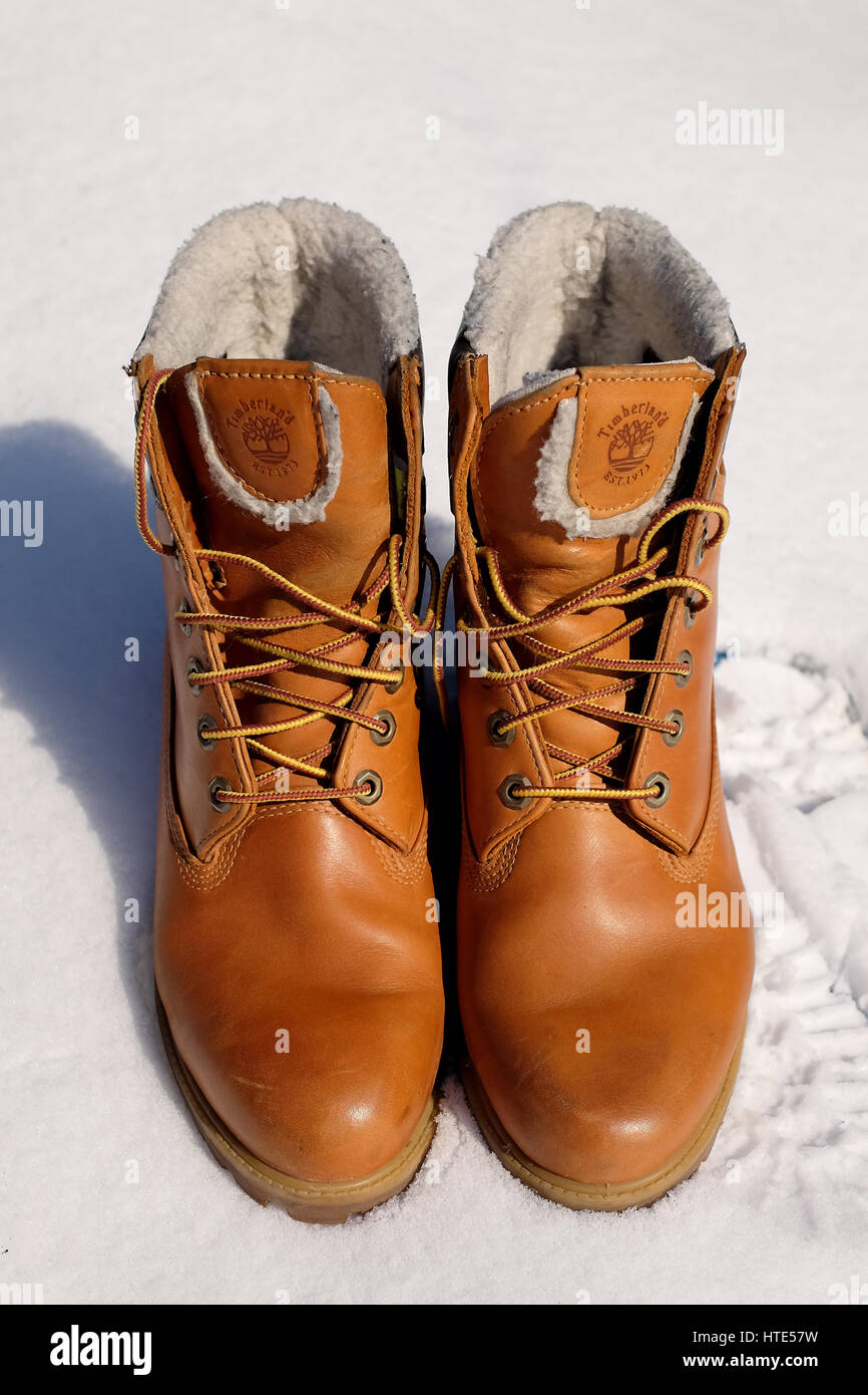 Timberland trade mark hi-res stock photography and images - Alamy