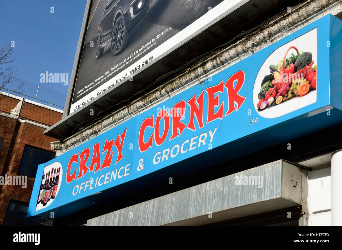Corner shop london hires stock photography and images Alamy