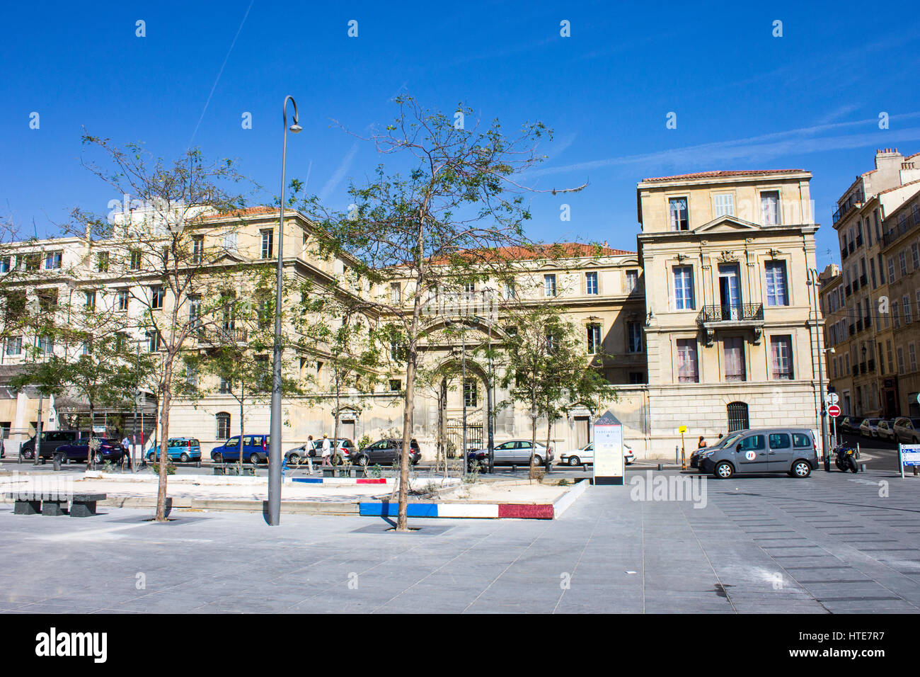Inside the French city of Marseille, in the area surrounding the Old ...