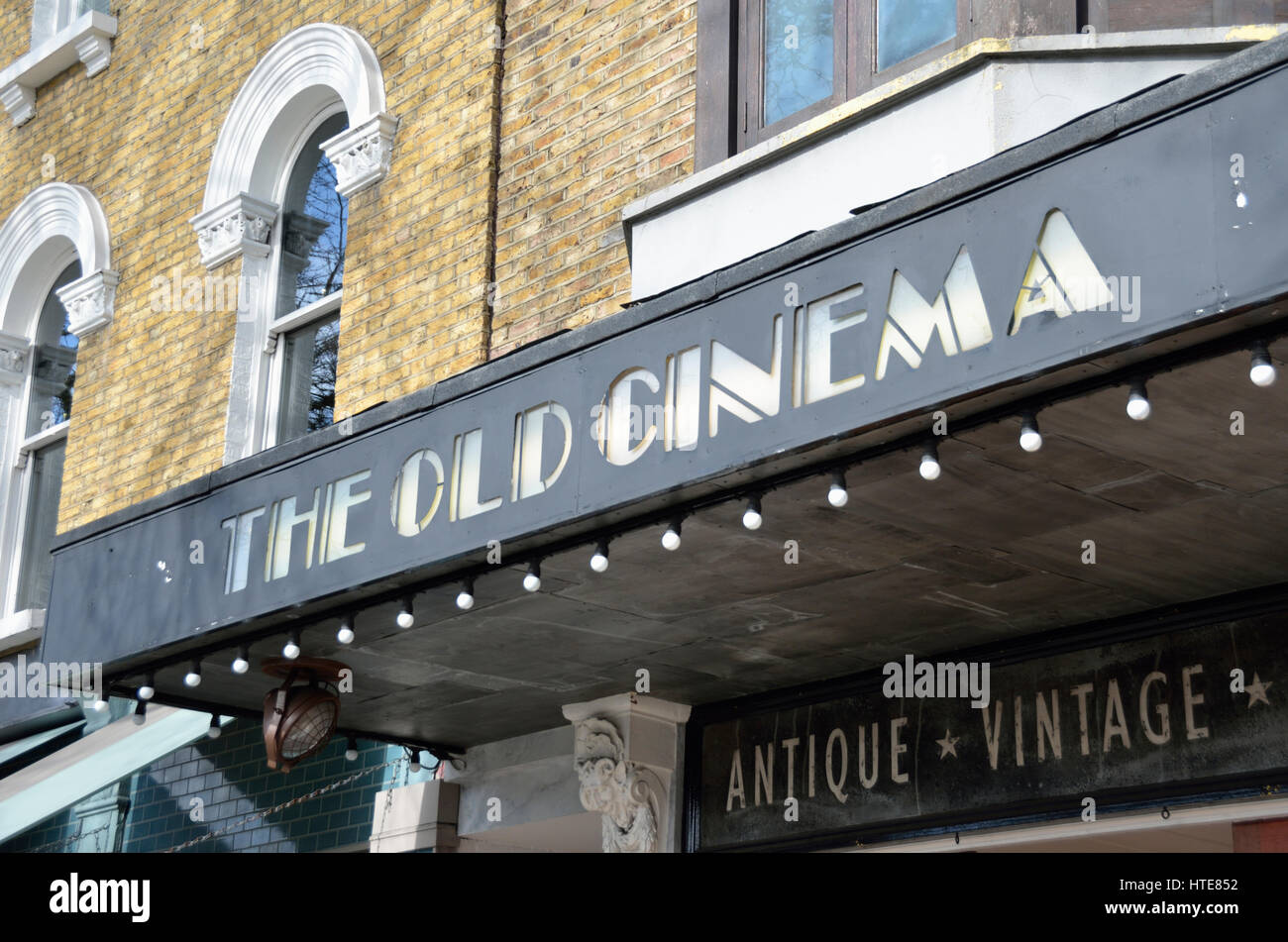 Old Cinema Sign High Resolution Stock Photography And Images Alamy