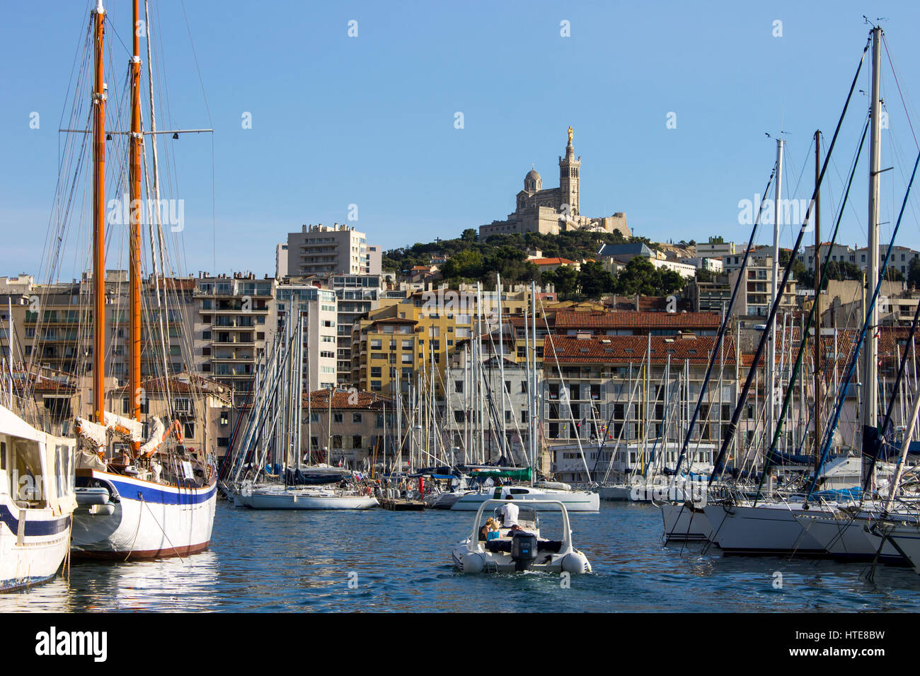 Inside the French city of Marseille, in the area surrounding the Old ...