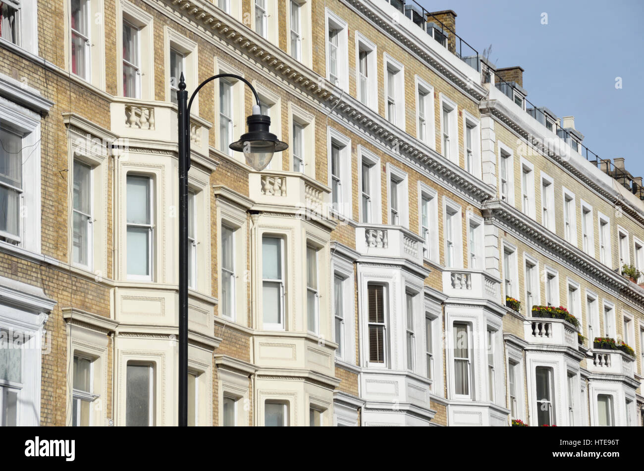 Apartments in Cromwell Road SW7, Kensington, London, UK. Stock Photo