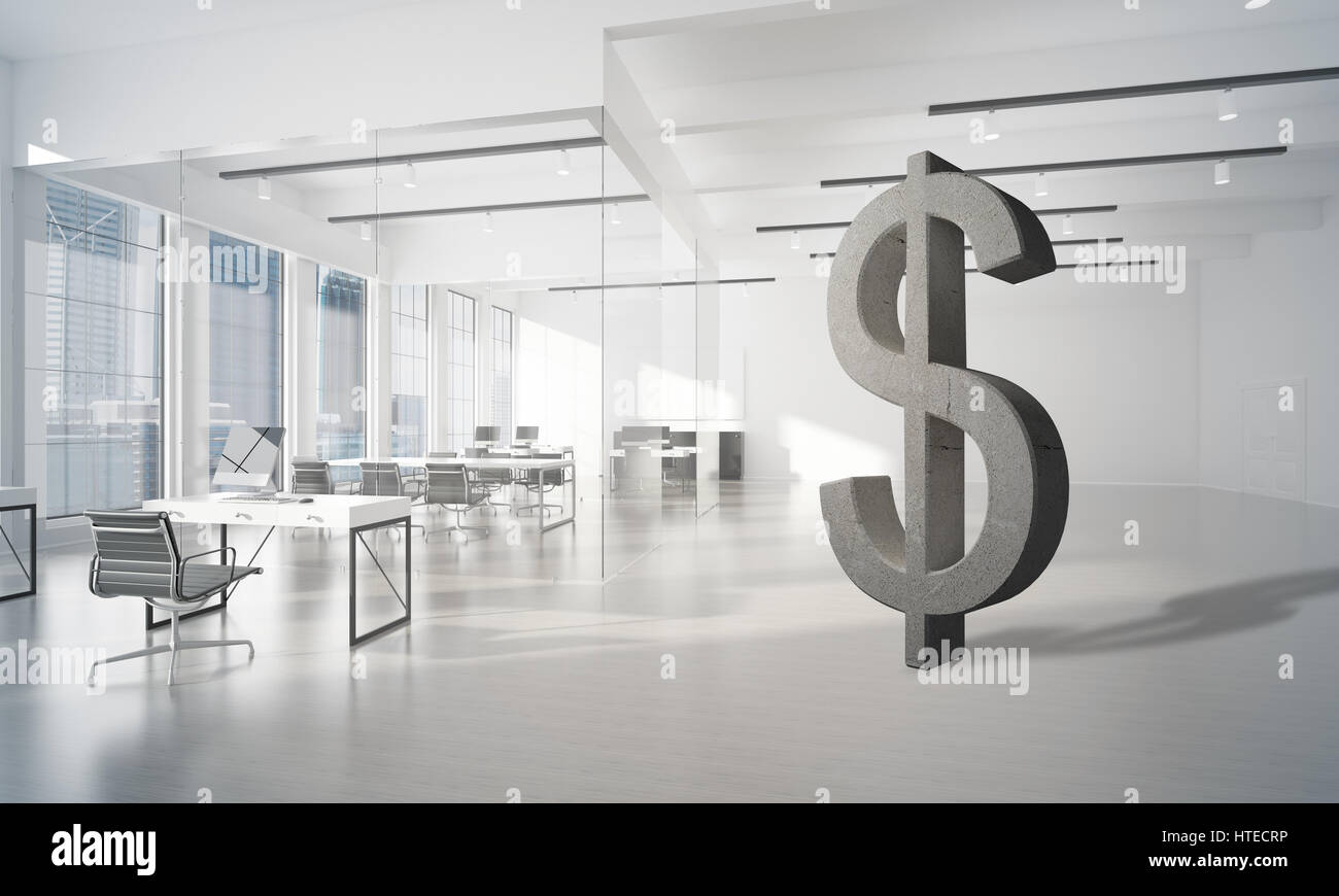 3d interior rendering bank hi-res stock photography and images - Alamy