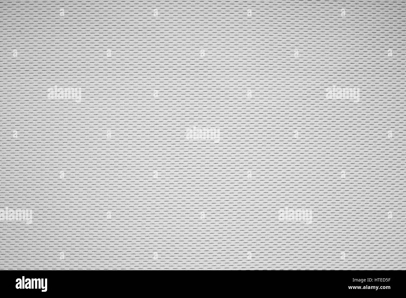 Close Up Of Off White Or Light Gray Textile Fabric With Subtle
