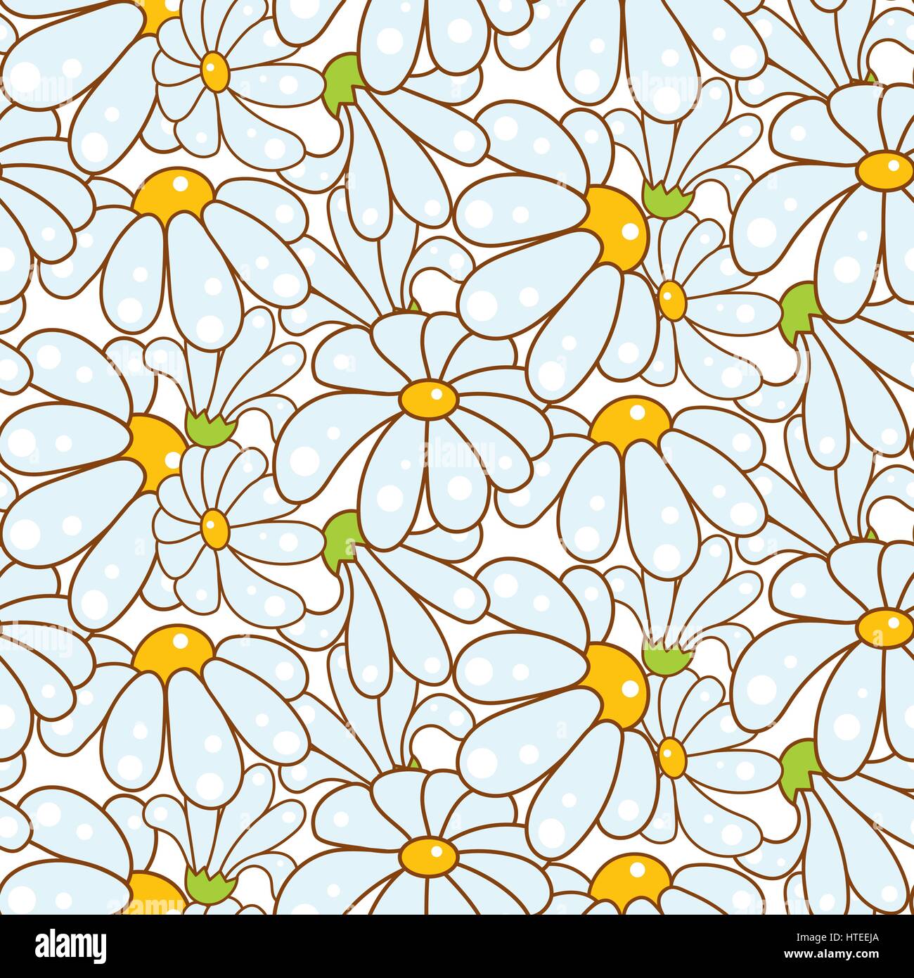 Floral Repeating Pattern Light Blue High Resolution Stock Photography ...