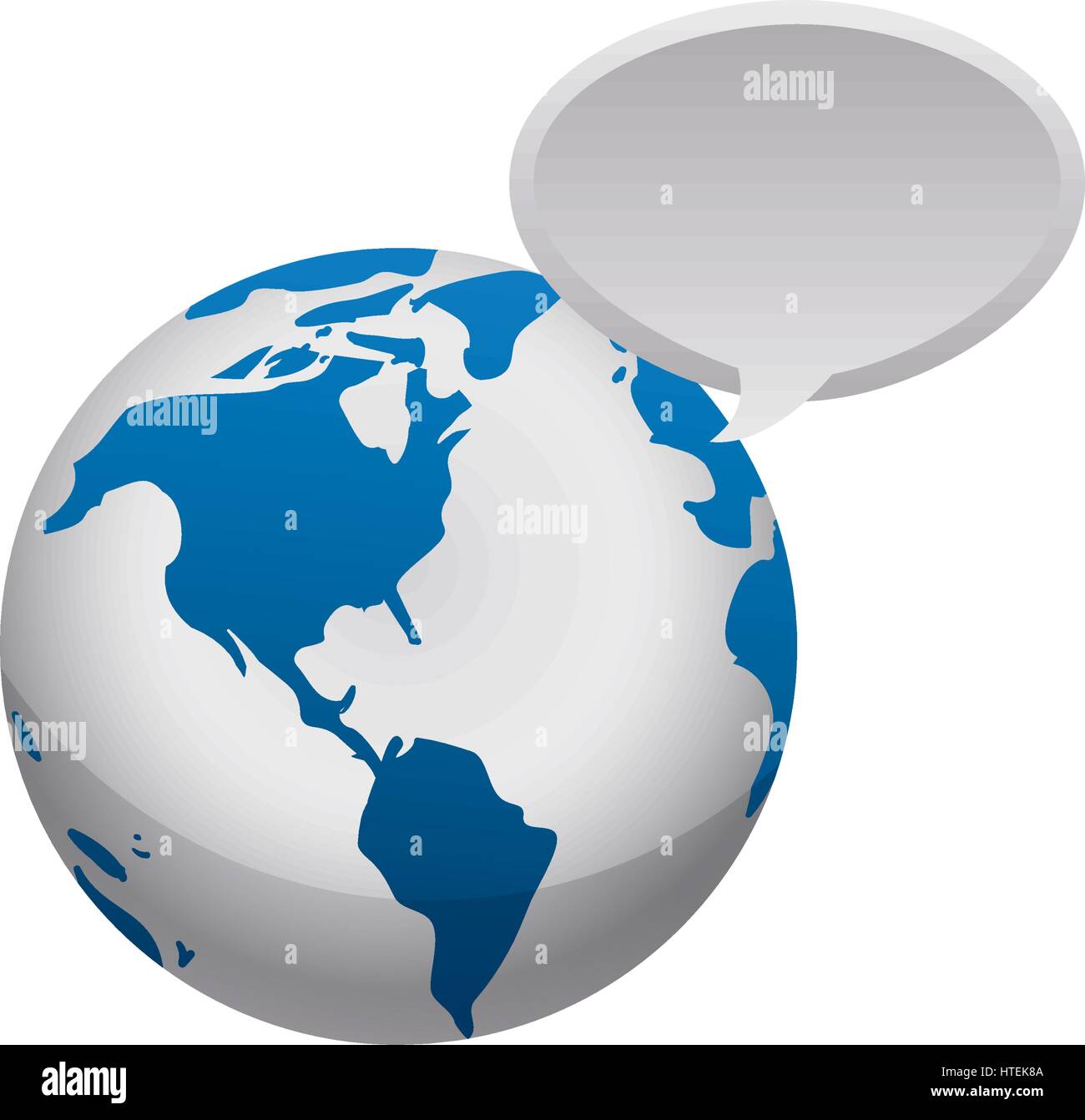 Isolated world earth Stock Vector Image & Art - Alamy