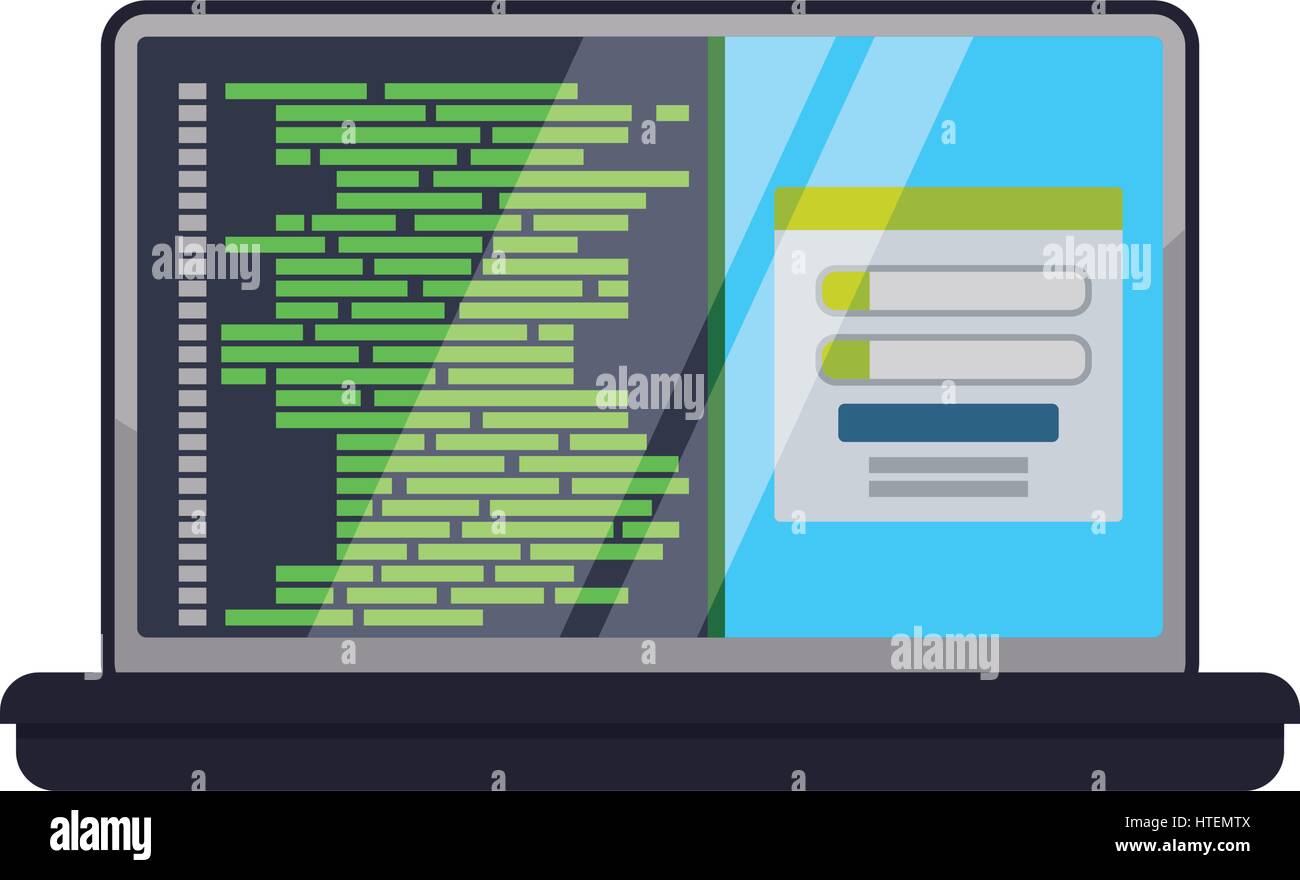 Computer programming technology Stock Vector Image & Art - Alamy