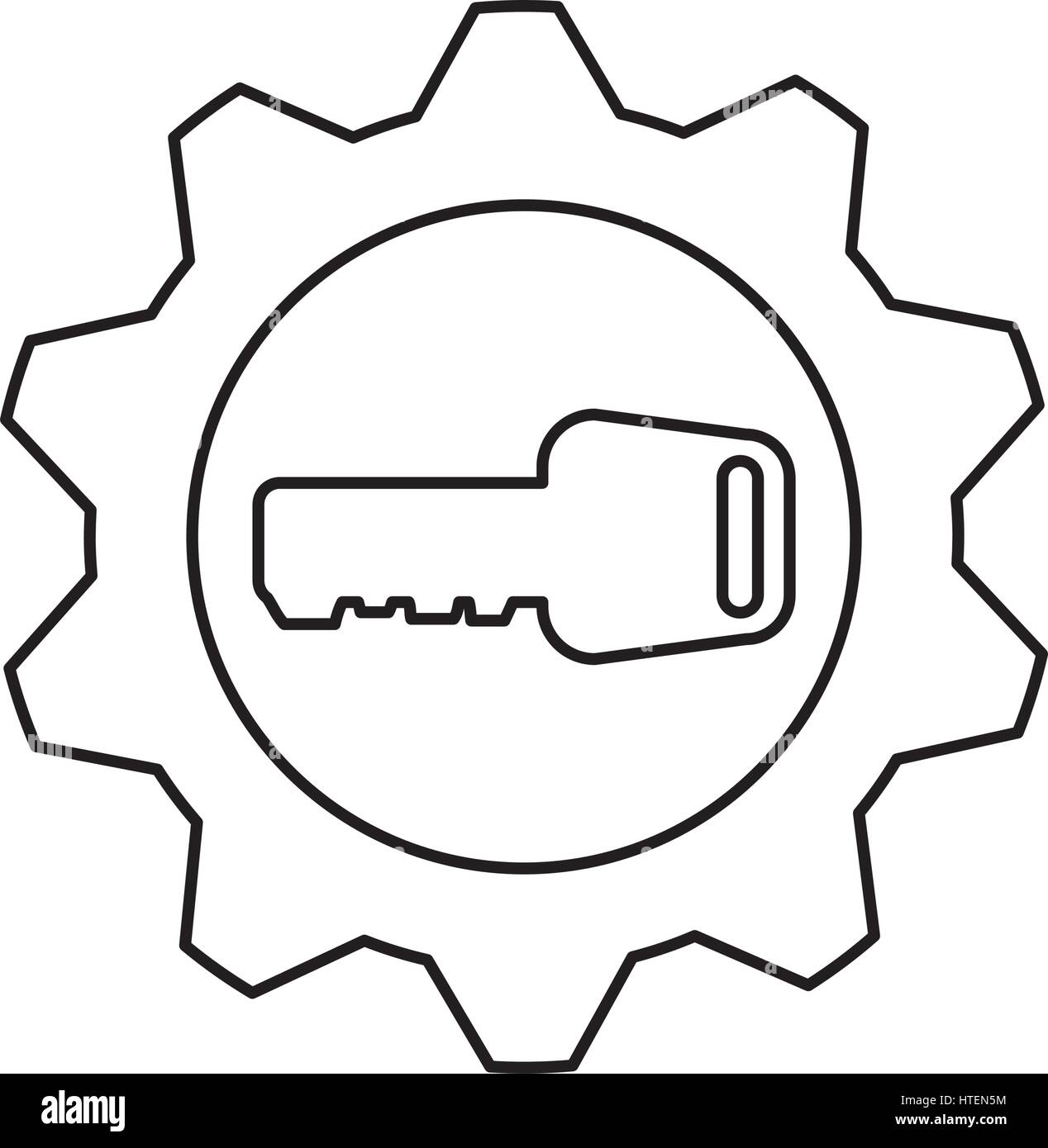 Security key device Stock Vector Image & Art Alamy