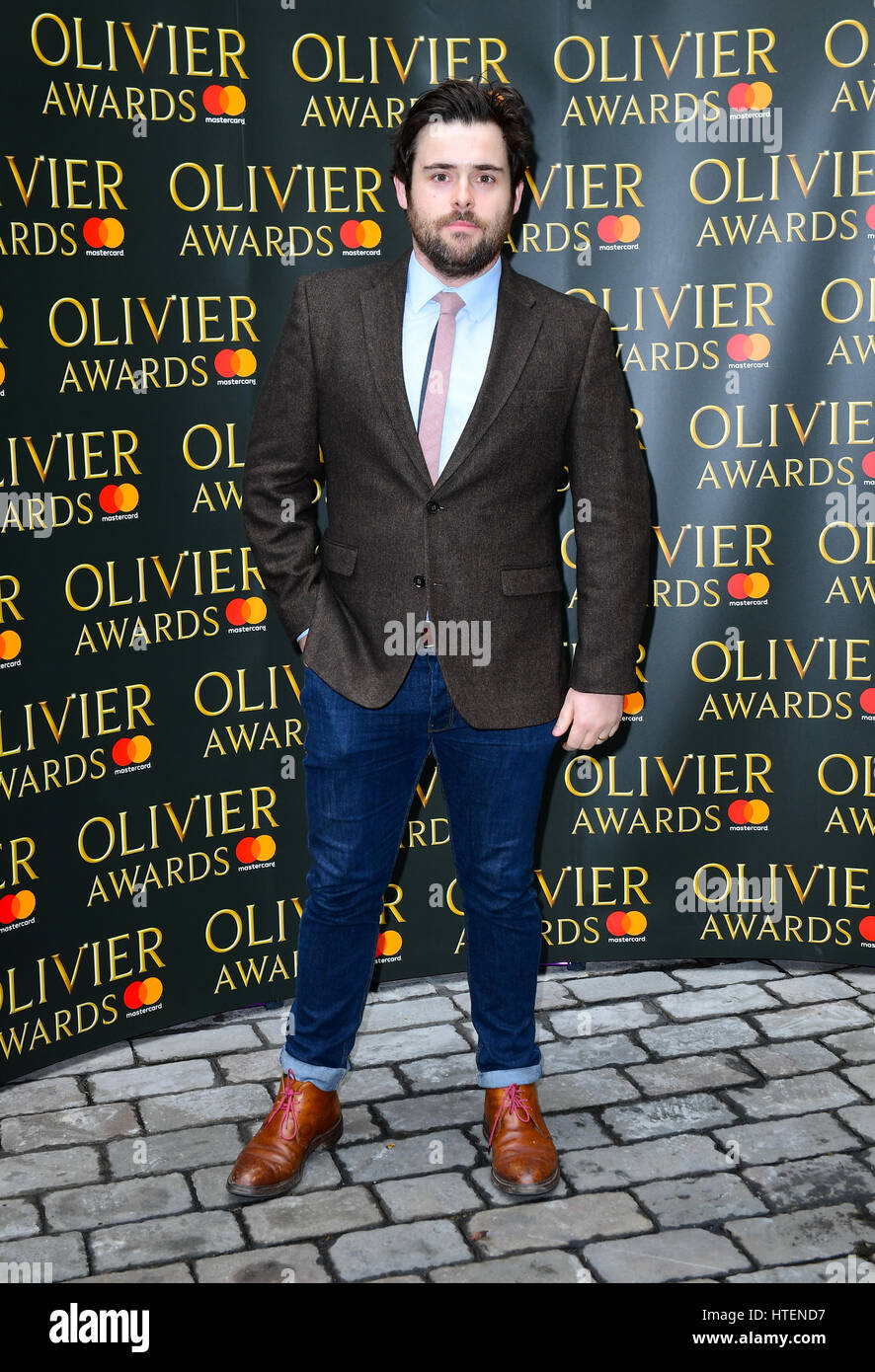 David Fynn arriving at the Olivier Awards Nominations Party held at the ...
