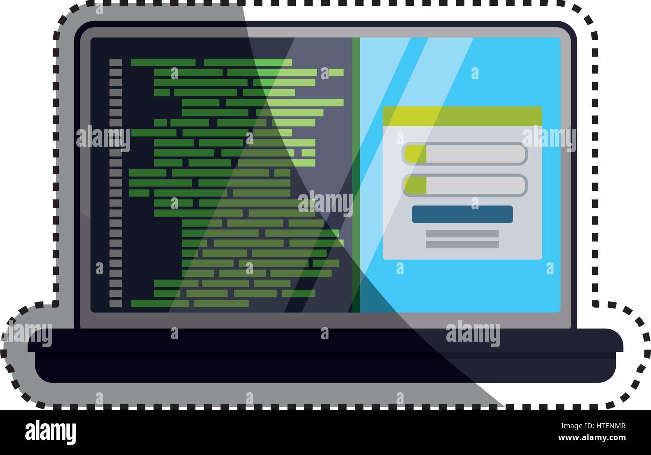 Computer programming technology Stock Vector Image & Art - Alamy