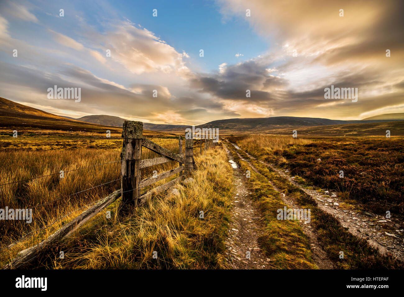 Cairngorms National Park Stock Photo