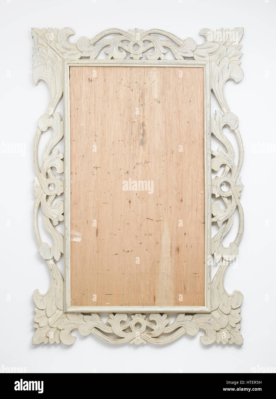 ornate Picture Frame isolated Stock Photo Alamy