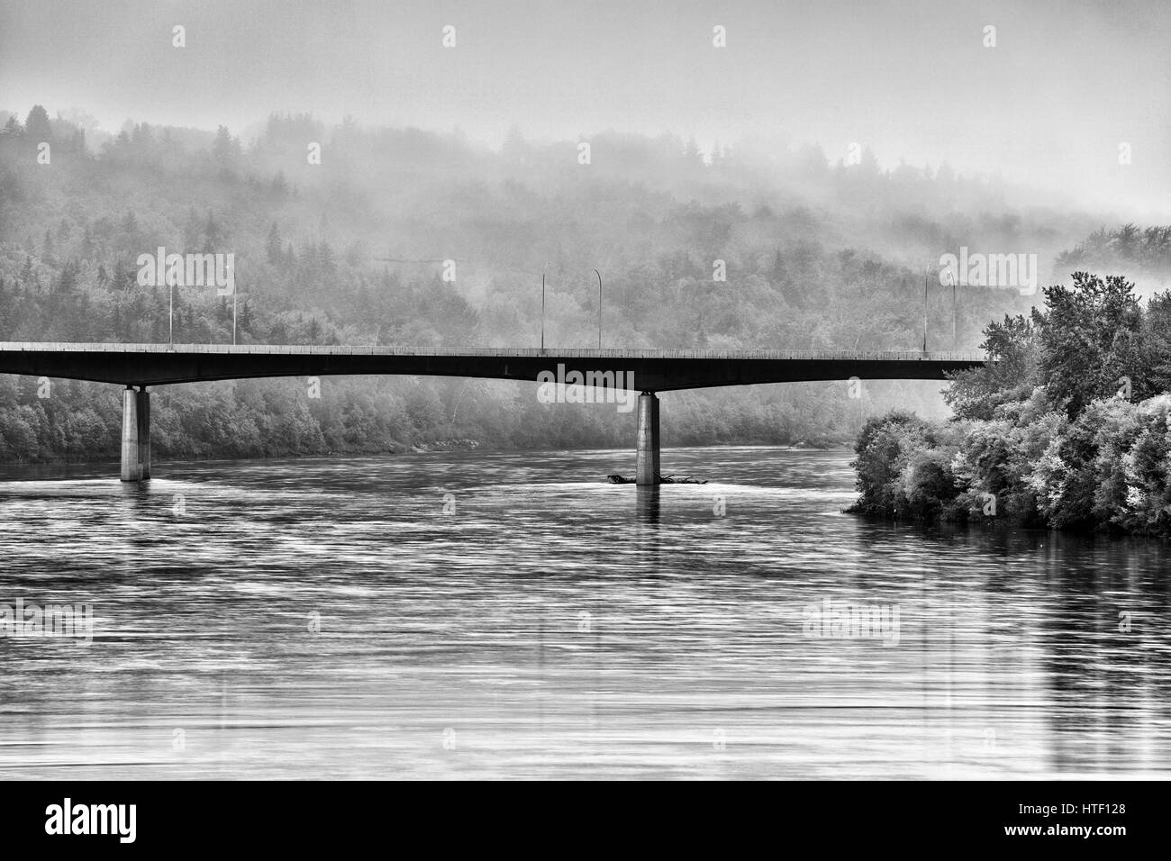Saskatchewan river Black and White Stock Photos & Images - Alamy