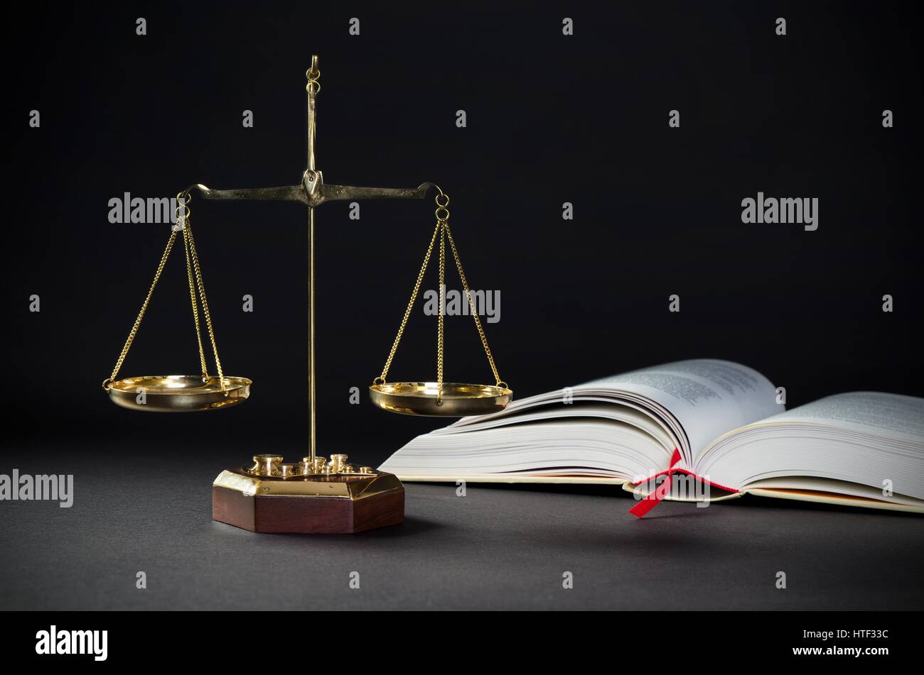 Law scale business card copy space project. scale weight rights closeup ...