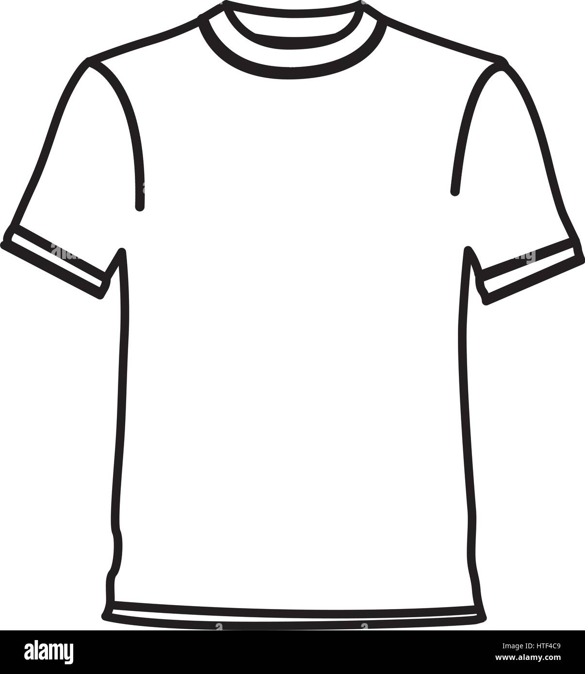 figure t-shirt cloth icon Stock Vector Image & Art - Alamy