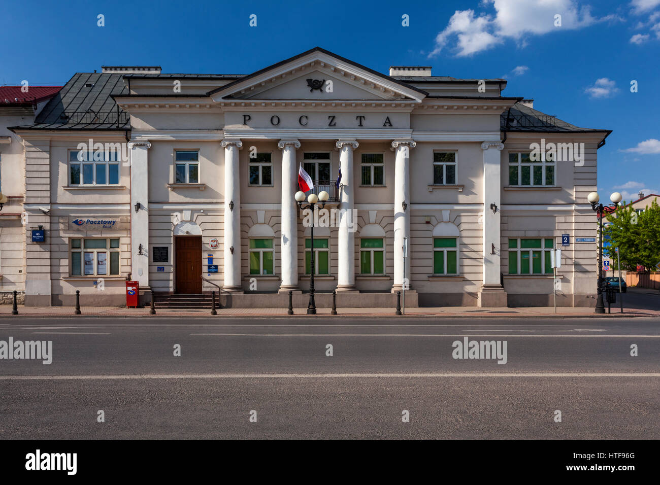 Siedlce, classical architecture, Masovia, Poland. Stock Photo