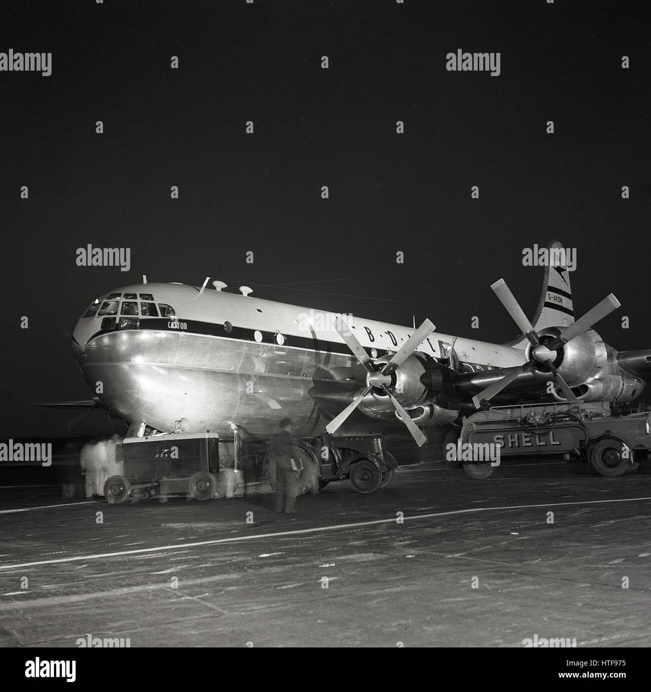 Boeing 377 hi-res stock photography and images - Alamy