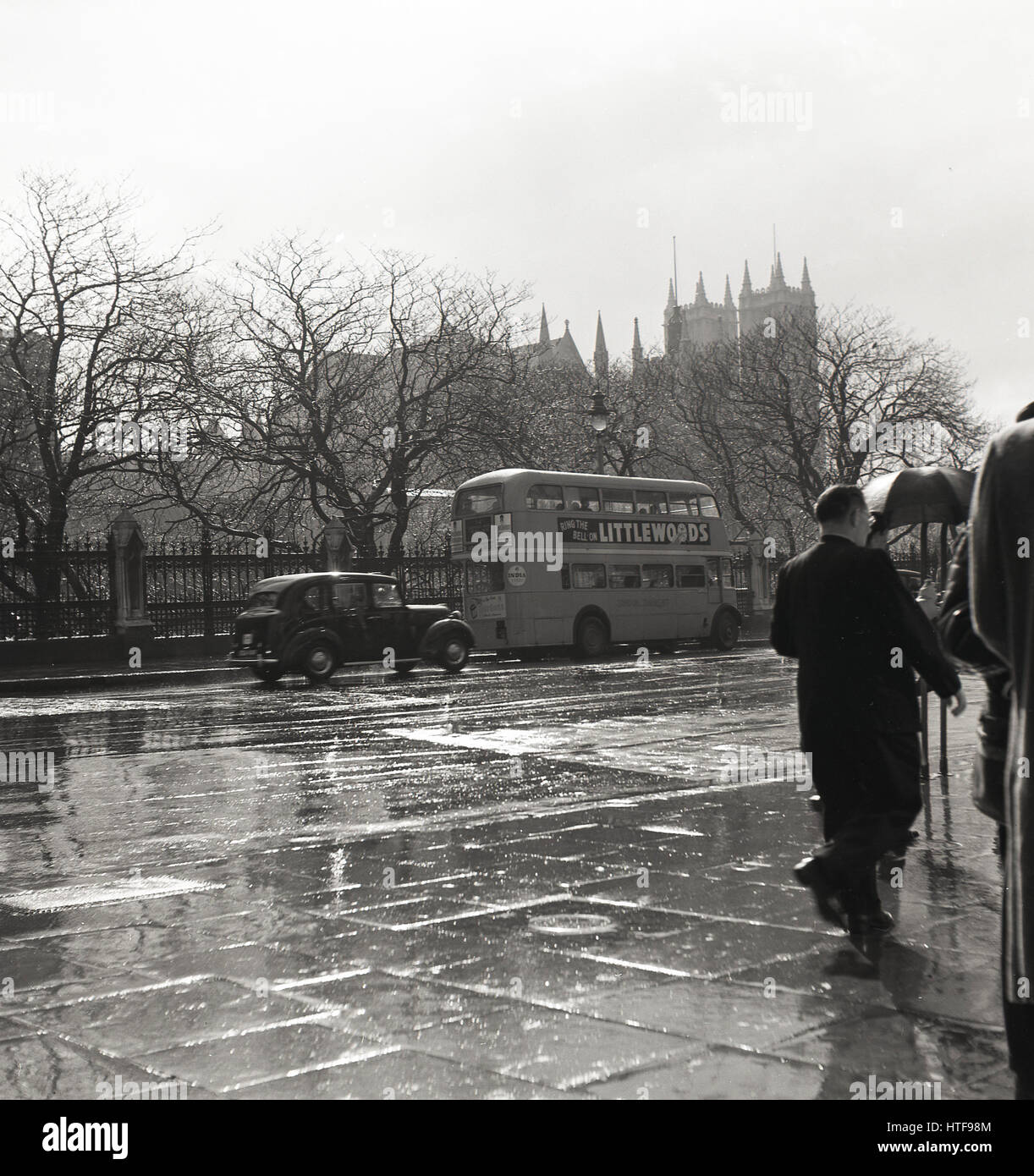 1950s london bus advert hi-res stock photography and images - Alamy