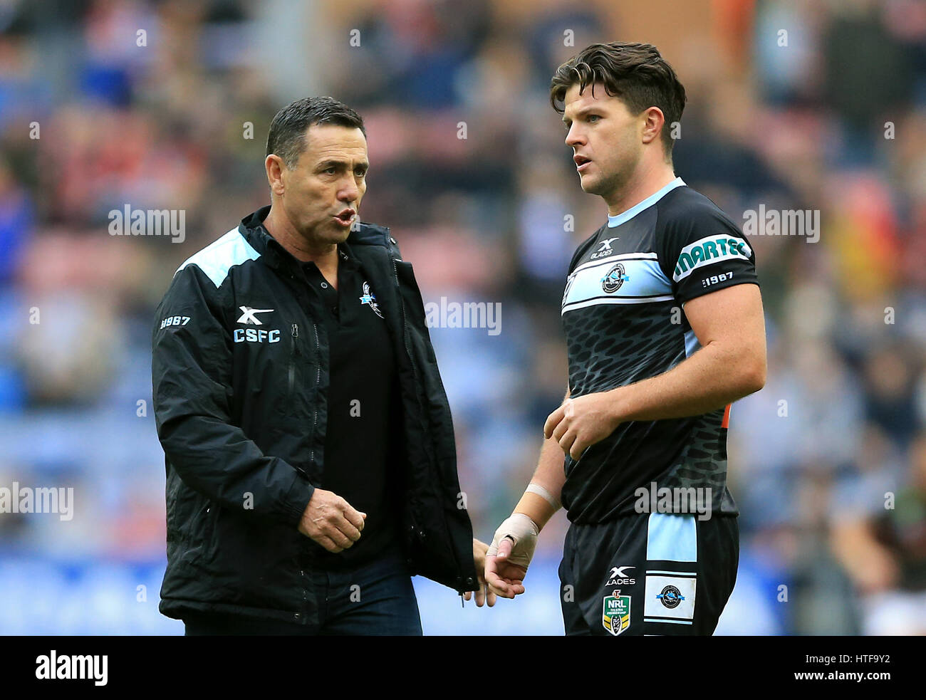 Chad Townsend Cronulla Sutherland Sharks Stock Photo Alamy