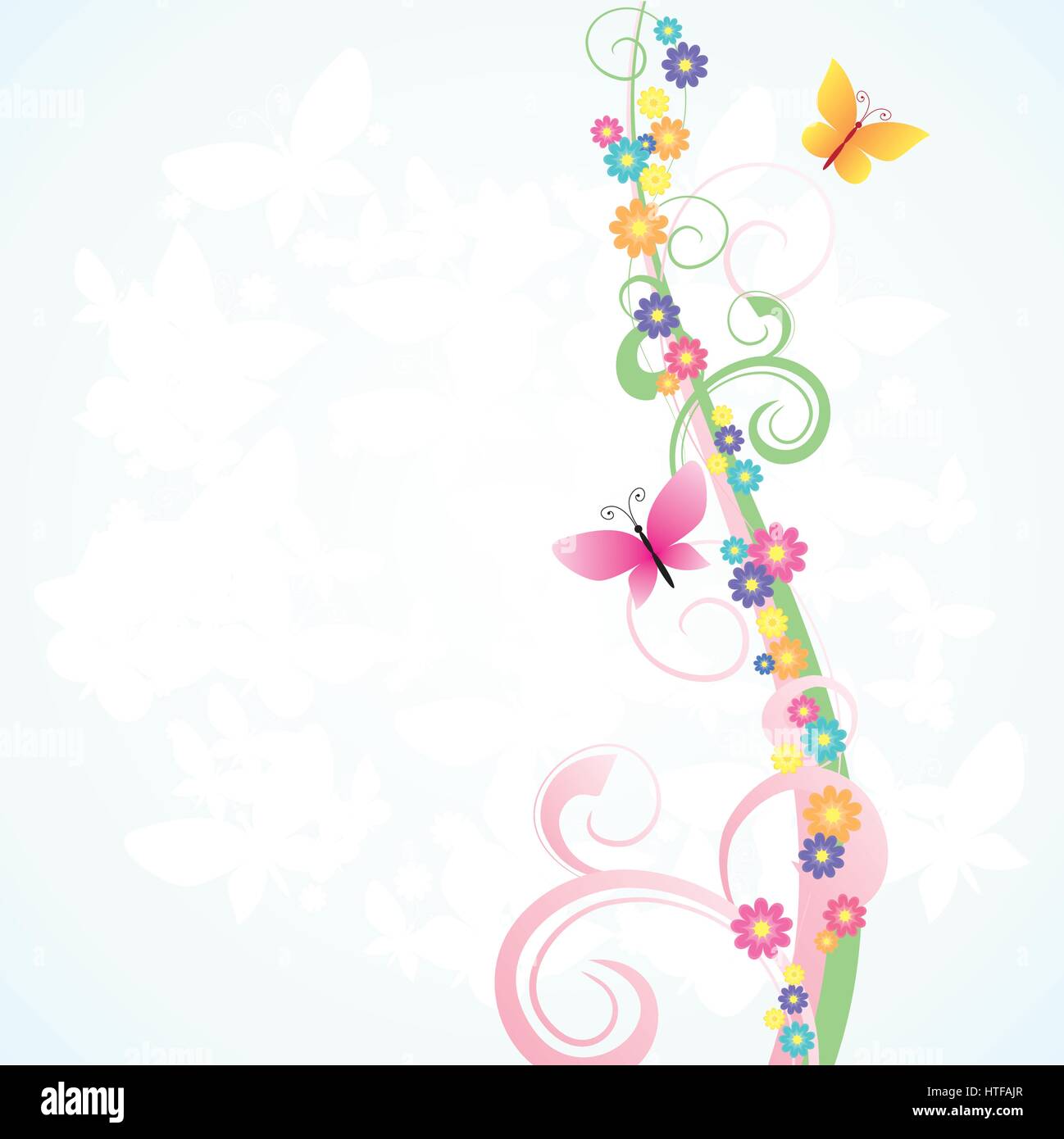 abstract floral background Stock Vector Image & Art - Alamy