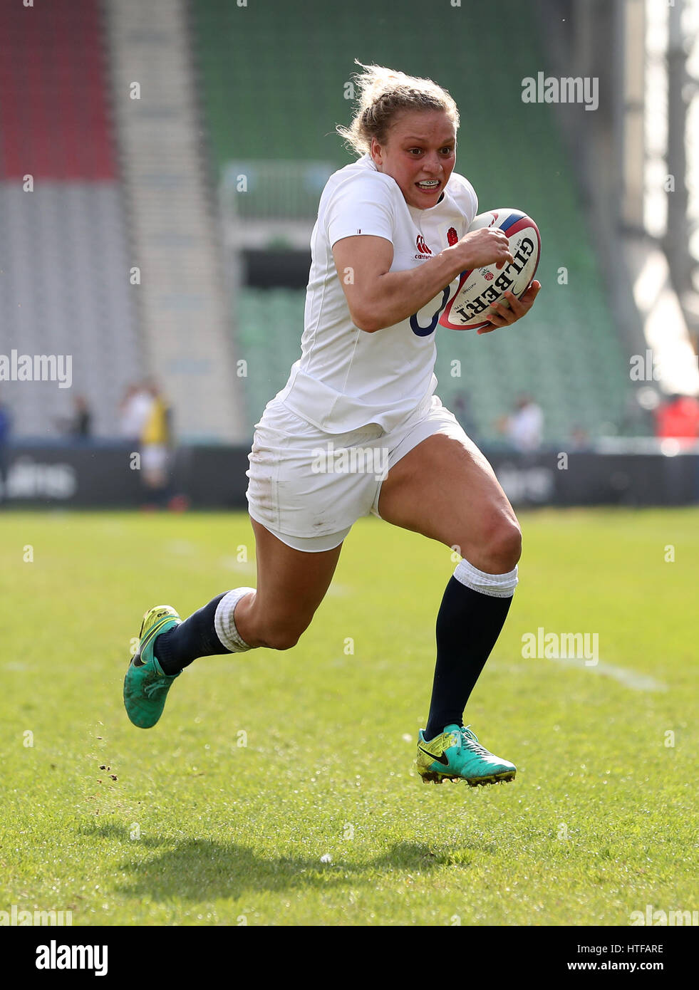 Kay Wilson Rugby England Women's Kay Wilson runs in to score her 4th and her sides 7th ...