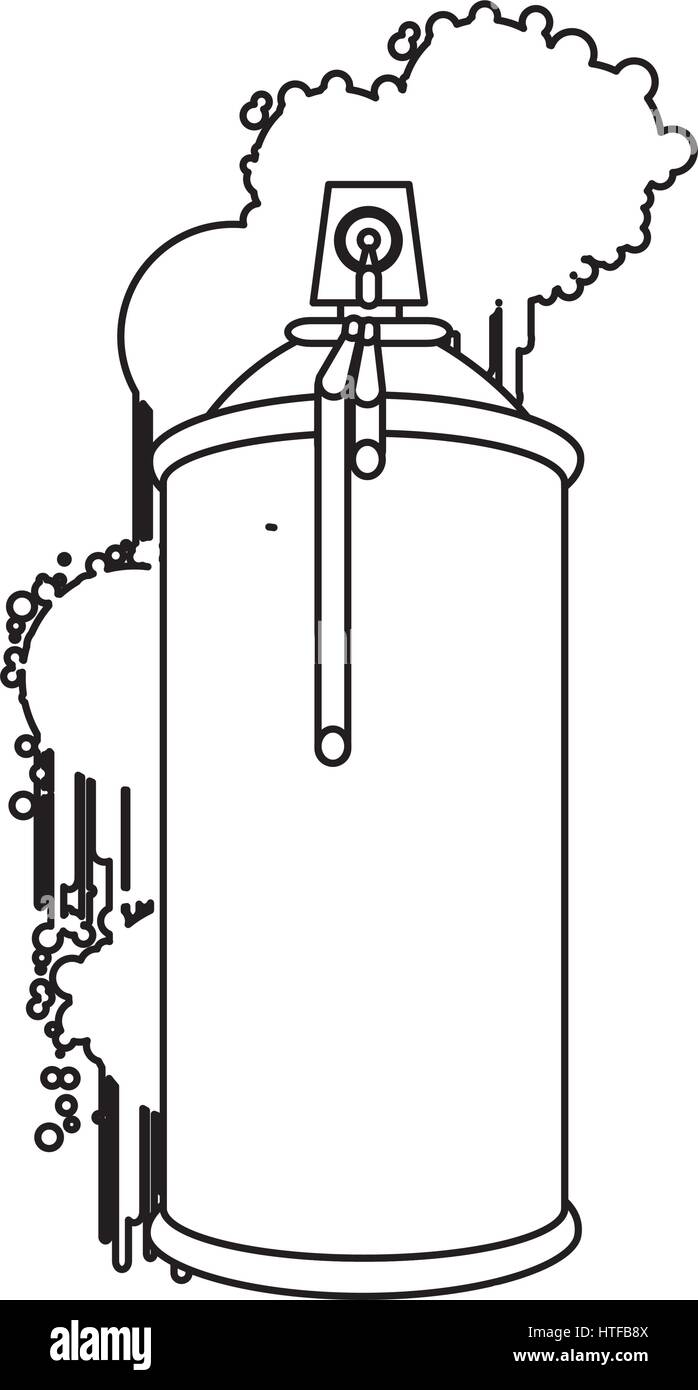 figure can aerosol sprays icon Stock Vector Image & Art - Alamy