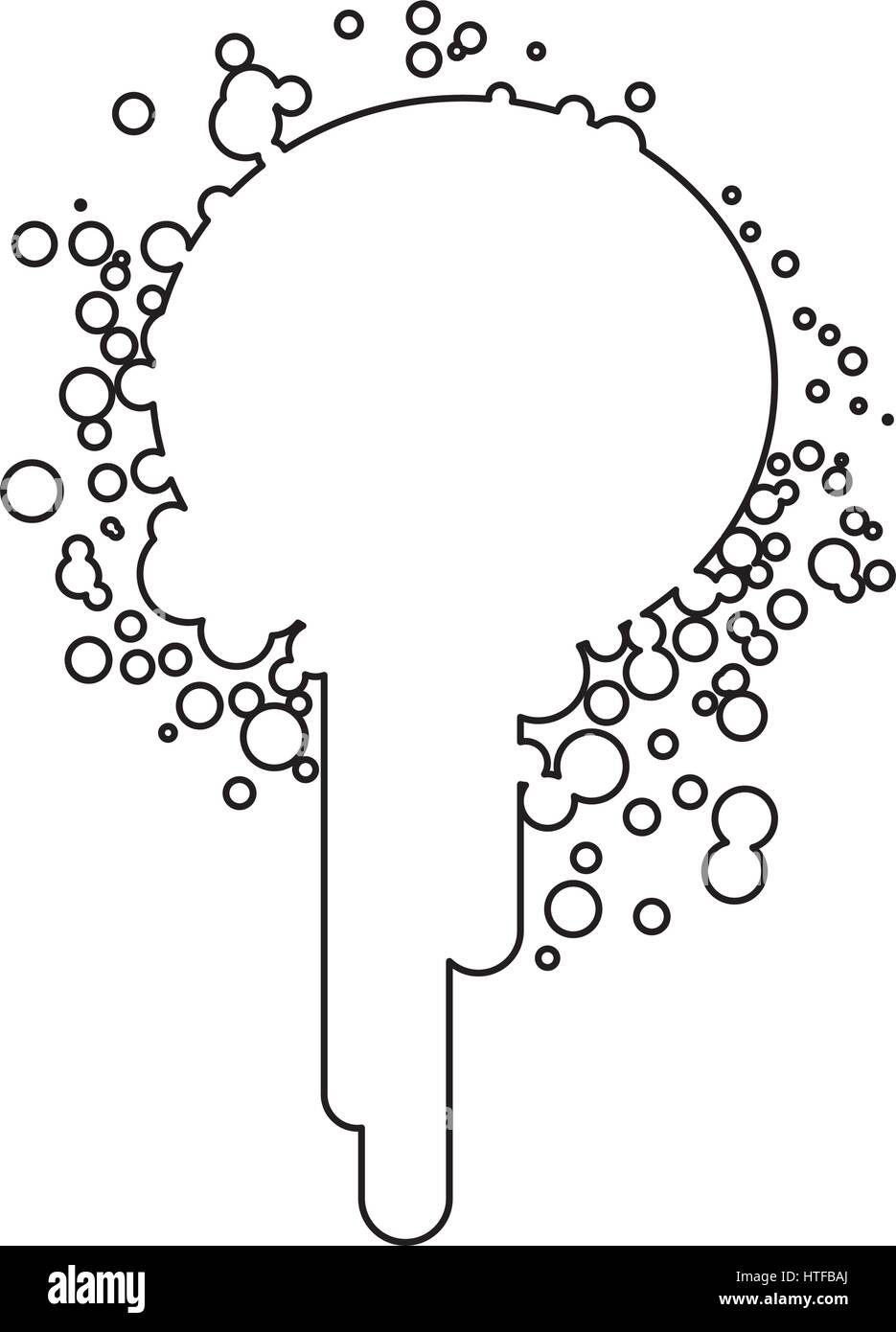 figure paint stains icon Stock Vector Image & Art - Alamy