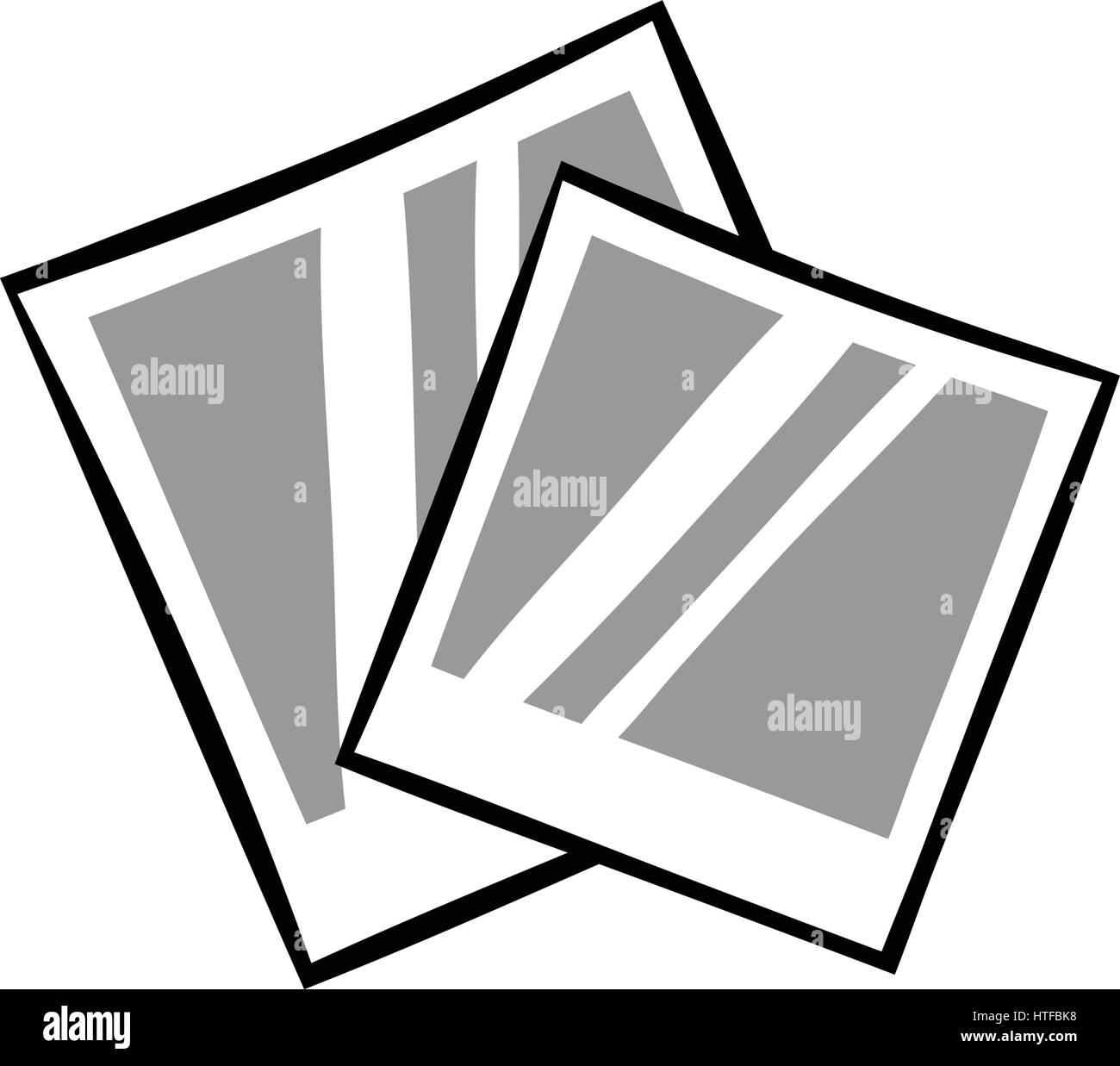 Polaroid Camera Icon Vector Isolated on White Stock Vector ...