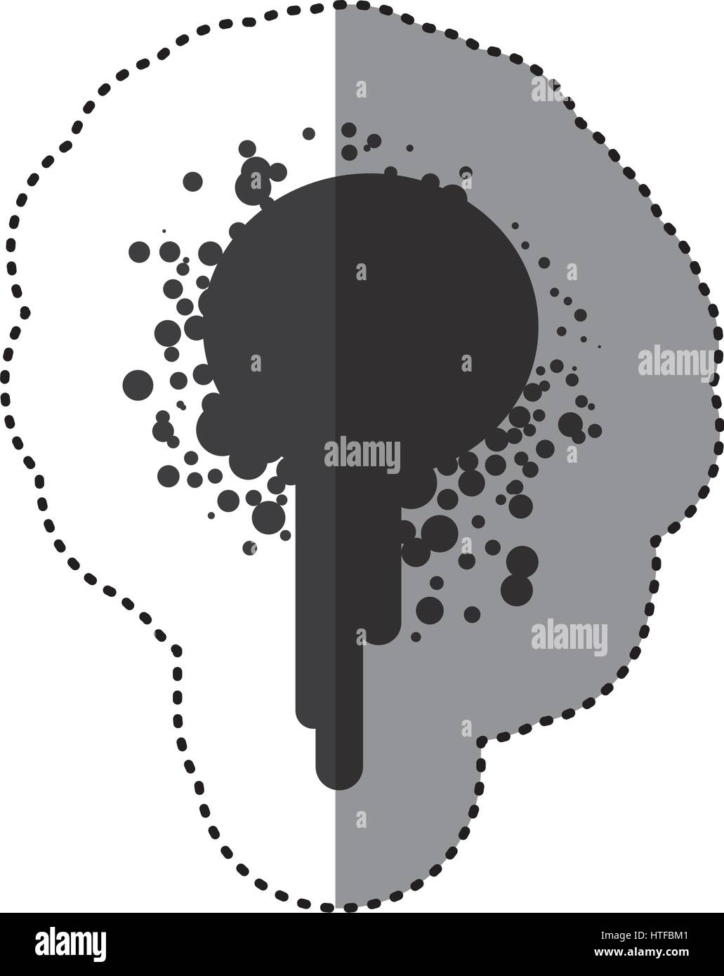 black paint stains icon Stock Vector Image & Art - Alamy